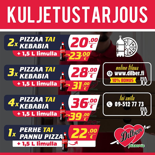 Pizzeria Dilber - Ravintola-ala