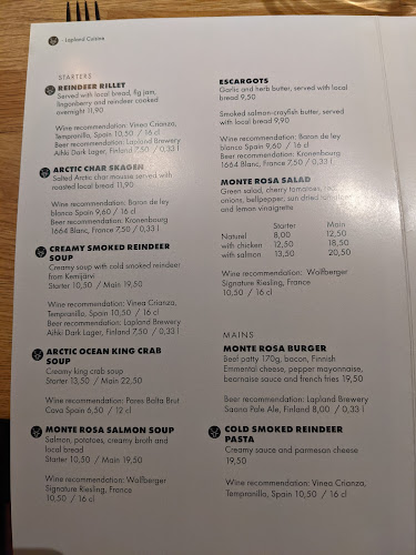 Ravintola Monte Rosa Phone number