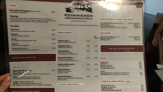 Alvari Food & Drink Open Times