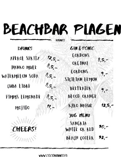 BeachBar Plagen avataan 13.6.2025 - Hanko