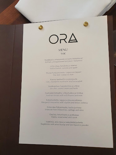 Comments and reviews of Ravintola Ora