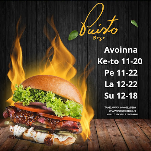 Puisto Brgr - Ravintola-ala