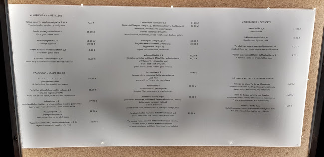 Opinii despre Ravintola Kissanviikset în Jyväskylä - Ravintola-ala