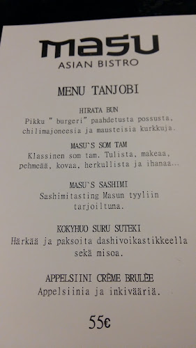 Masu Asian Bistro Phone number