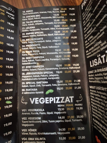 Ravintola Järvenperä - Ravintola-ala