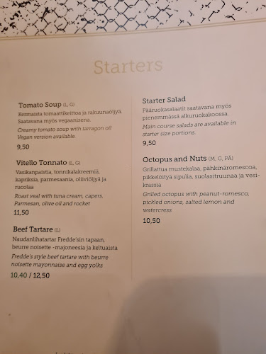 Opinii despre Fredde's în Helsinki - Ravintola-ala