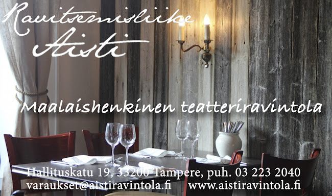 Ravitsemisliike Aisti - Ravintola-ala