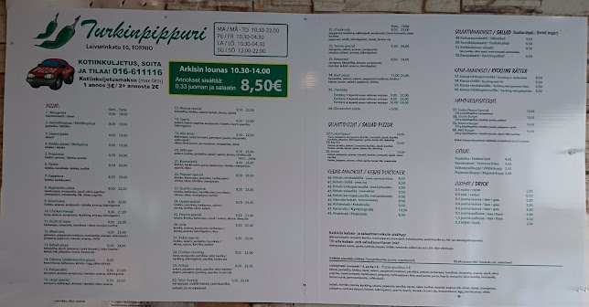 Turkinpippuri Tornio - Tornio