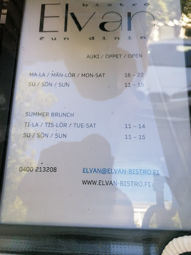 Ravintola Elvan Bistro - Ravintola-ala