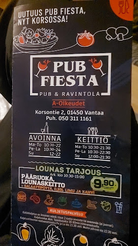 Pub fiesta - Ravintola-ala