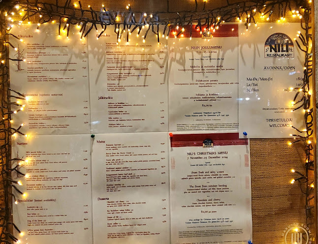 Opinii despre Restaurant Nili în Rovaniemi - Ravintola-ala