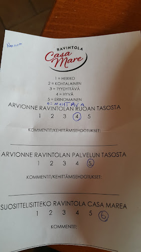 Ravintola Casa Mare - Helsinki