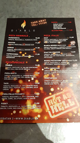 Pizza Diablo - Ravintola-ala