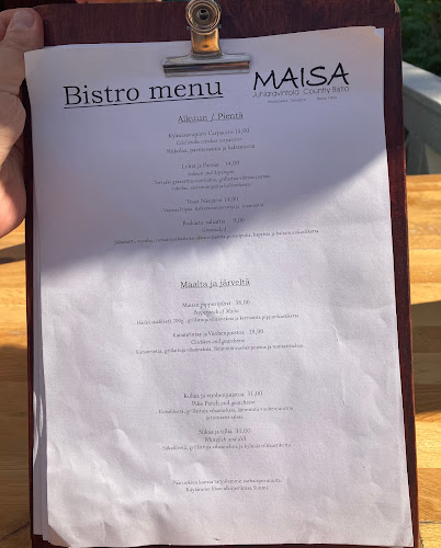 Opinii despre Juhlaravintola & Country Bistro Maisa în Terälahti - Ravintola-ala