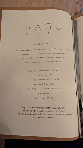 Opinii despre Ravintola Ragu în Helsinki - Ravintola-ala