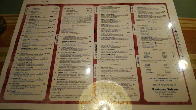 Opinii despre Ravintola Sofram în Seinäjoki - Ravintola-ala