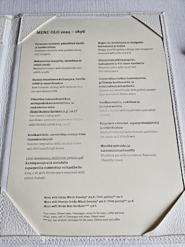 Ravintola Olo - Ravintola-ala