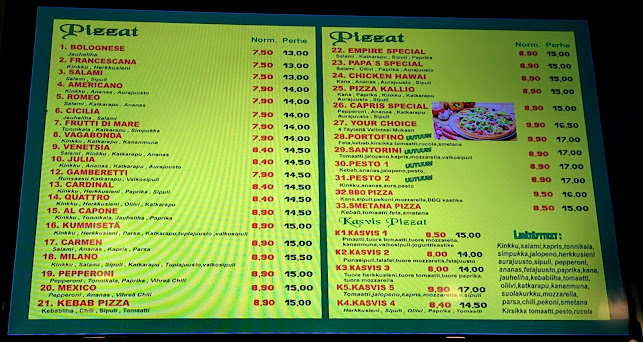 Capris Pizza Kebab - Helsinki