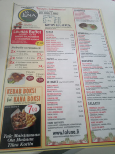 Ravintola La Luna - Ravintola-ala