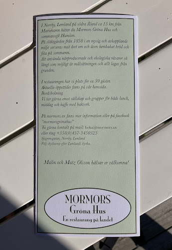 Restaurant Mormors Gröna Hus