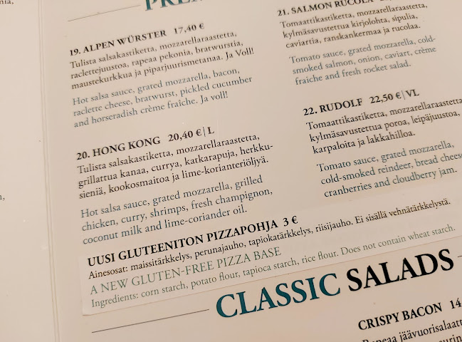Opinii despre Classic Pizza Restaurant în Tampere - Ravintola-ala