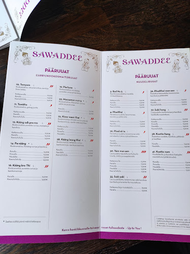 Sawaddee Oy - Ravintola-ala