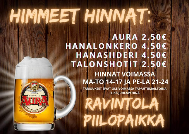 Ravintola Piilopaikka - Ravintola-ala