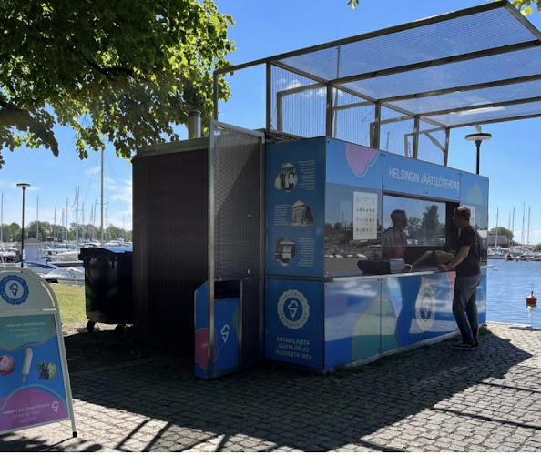 Helsingin jäätelötehdas, Kaivopuiston jäätelökioski